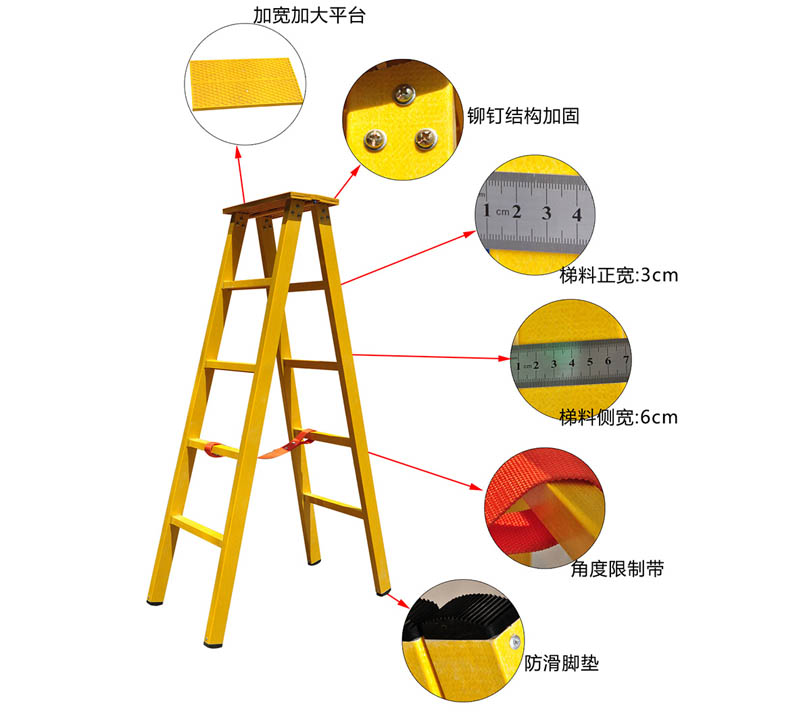 人字梯结构名称图解图片